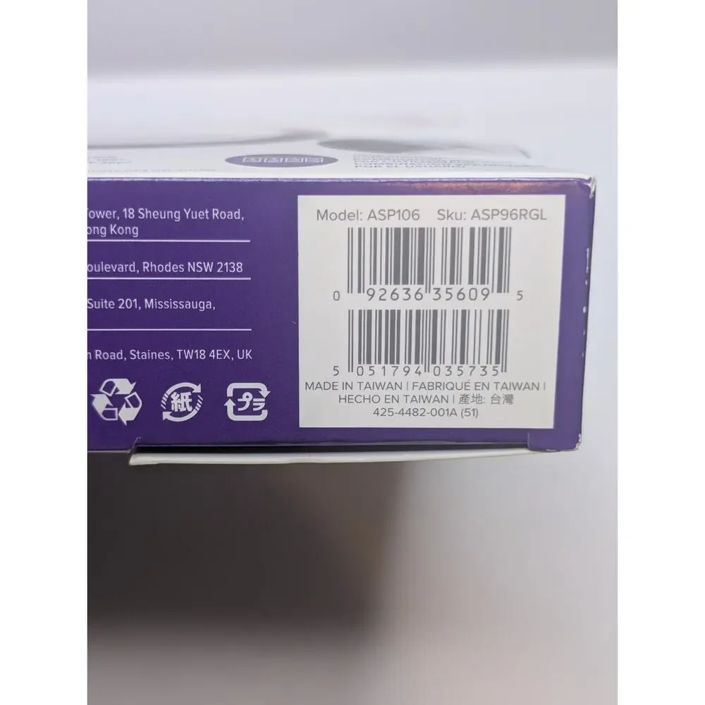Targus DEFCON Universal Resettable Laptop Cable Lock ASP106 New
